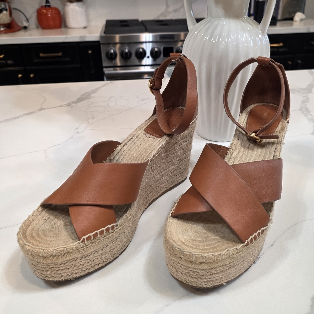 Tory Burch Selby Espadrille Wedge Sandal